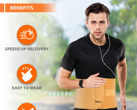 Complete Back Support with Abdominal, Lumbo Sacral, and Posture Belts